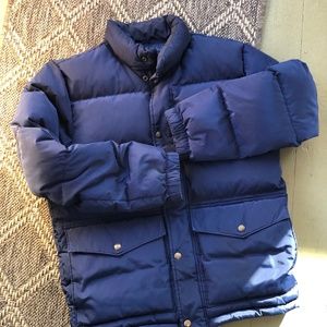 Lands End Men's Down Puffer Winter Jacket